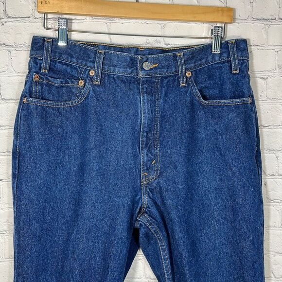 Vintage 90s Levi’s Men’s 517 Bootcut Blue Jeans Denim size W36 L30 - Picture 2 of 8